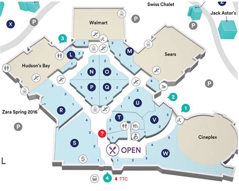 scarborough town centre store map.